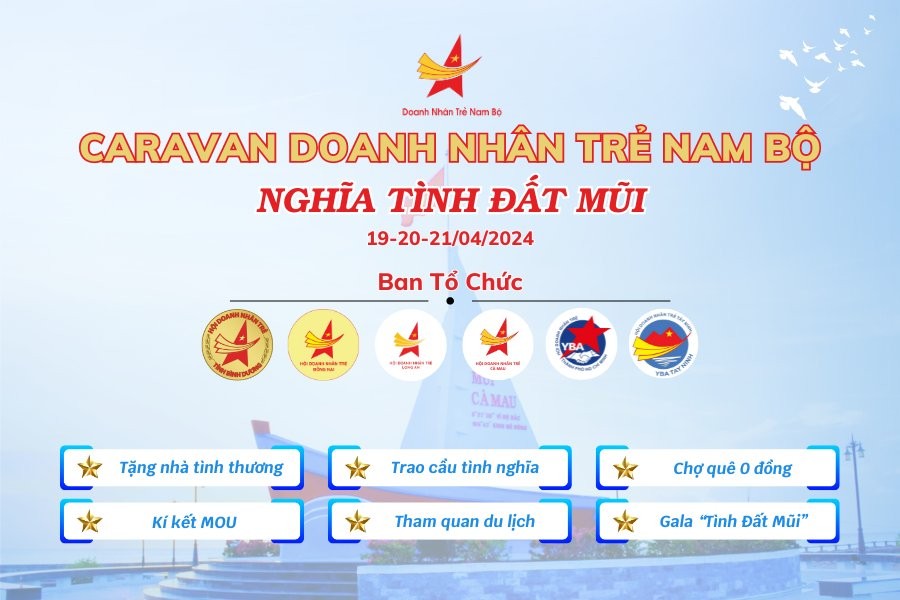 Nhà cái 88 King88 THAM GIA CHƯƠNG TRÌNH CARAVAN DOANH NHÂN TRẺ NAM BỘ- NGHĨA TÌNH ĐẤT MŨI CÀ MAU 