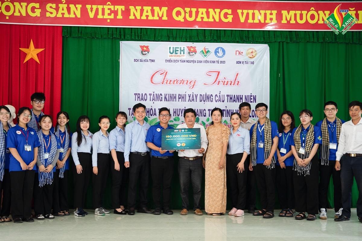 Nhà cái 88 King88 HỖ TRỢ KINH PHÍ XÂY CẦU THANH NIÊN_MẶT TRẬN TỈNH VĨNH LONG