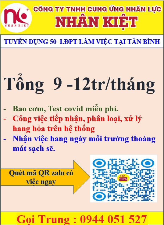 TUYỂN GẤP 50 King88 Nhà cái trực tuyến tốt nhất hiện nay PHỔ THÔNG LÀM VIỆC TẠI BÌNH TÂN