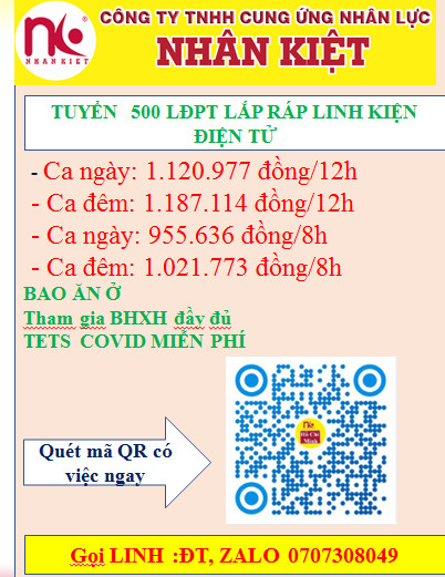 ST - 500 LĐTP LẮP RÁP LINH KIỆN ĐIỆN TỬ
