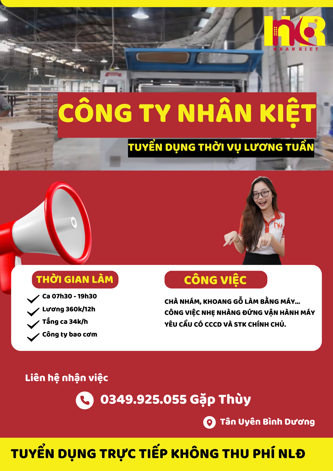 King88 Đăng Ký + 888k TUYỂN THỜI VỤ - LƯƠNG TUẦN - TÂN UYÊN - BÌNH DƯƠNG