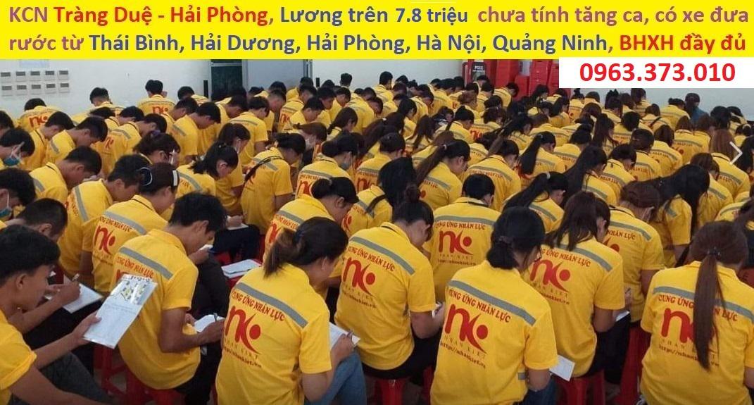 Tuyển 10 Nam công nhân chính thức làm tại Cty ABE đường số 1, KCN Visip 2